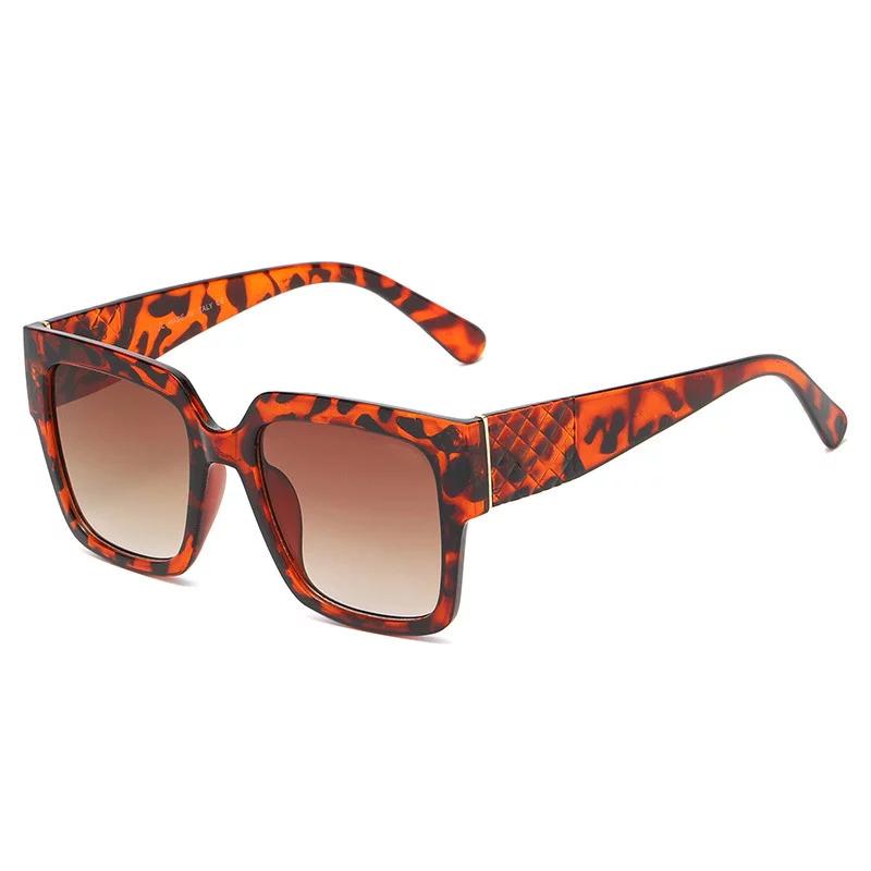 Luxury Brand Square Sunglasses  Ladies Men's Large Frame Sunglasses Premium Women's Glasses UV400 Oculos De Sol