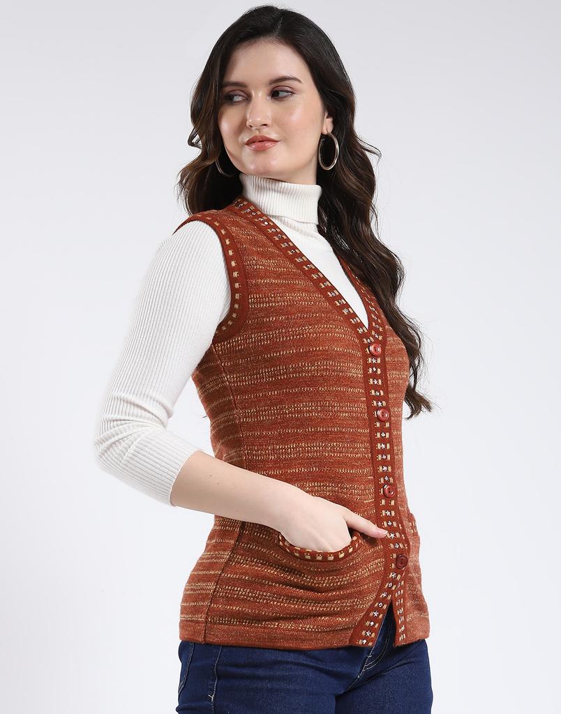 MONTE CARLO Women's Regular Fit Cardigan