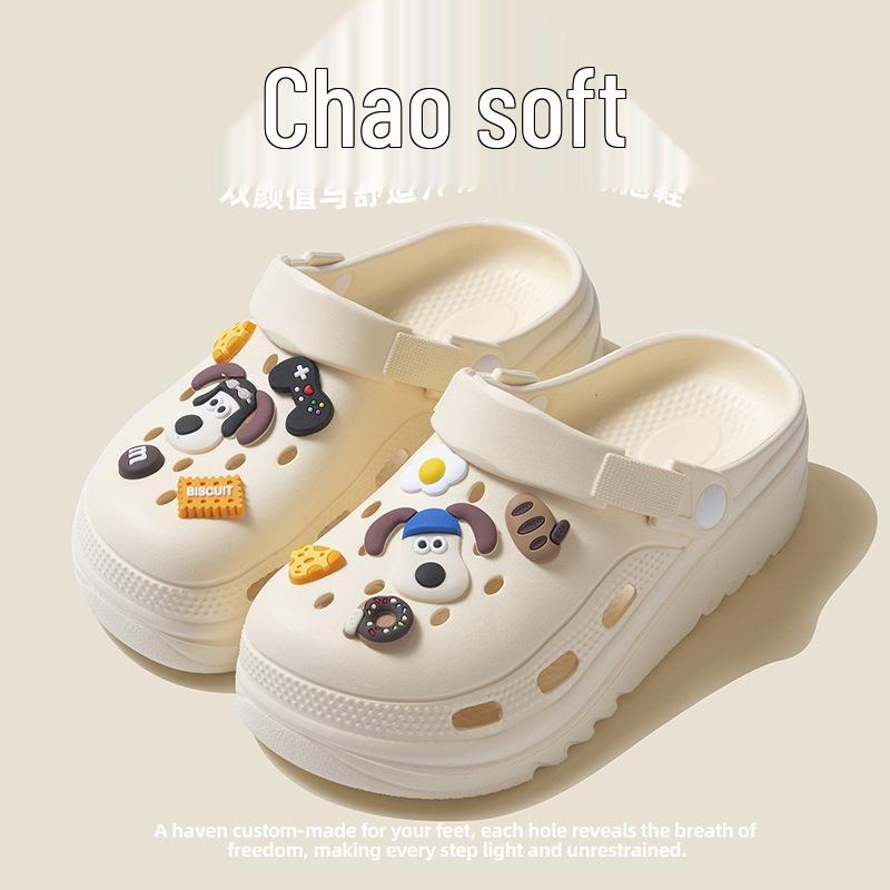 Women's 2025 Summer Thick-Soled Non-Slip Cute Beach Sandals and Slippers