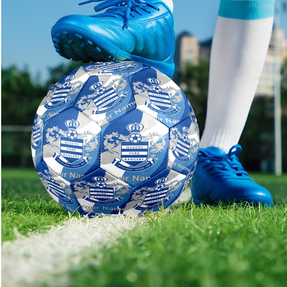 Queens Park Rangers FC Fashion Size 5 Football Wearproof Non‑Slip Soccer Ball For Sports Training Entertainment Use