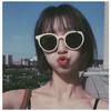 New Vintage Sunglasses for Women Fashion Trendy Small Round Frame Driving Eyewear Mocha Colored Sunglass