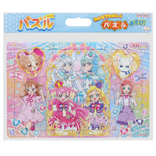 Sunstar Stationery Wonderful PreCure! Puzzle 80 Pieces 6394350A