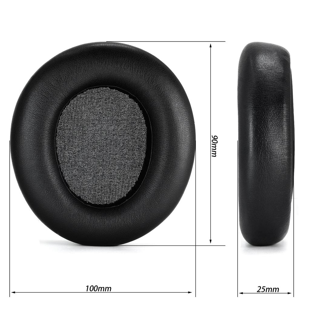 Per cuffie SteelSeries Arctis Nova Elite Parti di ricambio Cuscinetti auricolari traspiranti in rete da calcio, spugna a memoria, pelle/flanella