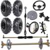 Nu un set complet Ax Spate Viu Go-Kart 29" sau Volan sau Frână sau Roată 6'' sau Tijă de Direcție Mașină de Tuns Iarba