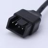 Full Speed 12V/5V Voltage Step-Up USB To 4Pin PC Fan Sleeved Power Adapter Cable Usb A Male/Small 4pin 30/50/100CM
