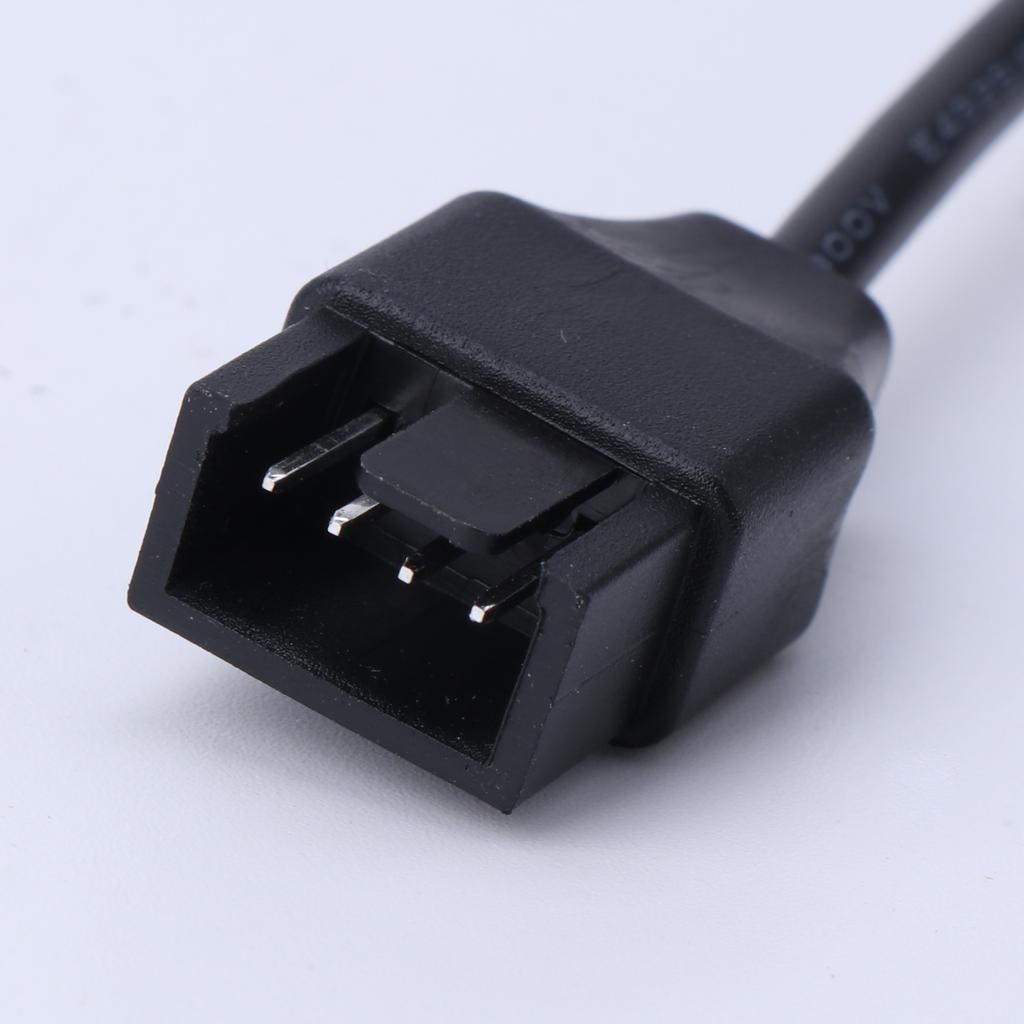 Full Speed 12V/5V Voltage Step-Up USB To 4Pin PC Fan Sleeved Power Adapter Cable Usb A Male/Small 4pin 30/50/100CM