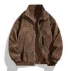 Herbst- und Winter-Motorradanzug für Herren Einfache und vielseitige Lederjacke Lockere Lederjacke