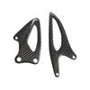 Kohlefaser-Fußpedal & Fersenschutz für Yamaha YZF-R1 / R1M 2020-2025, Motorrad-Fußrastenschutz