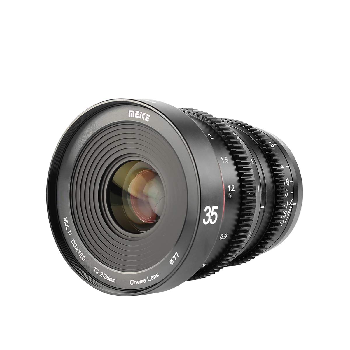 

Meike 35mm Large Aperture Manual Focus Prime Low Distortion Mini Cine Lens Compatible with Fujifilm Cameras X30 X70 T2.2 X-Mount X-H1 X-T3 X-T20 X-T10