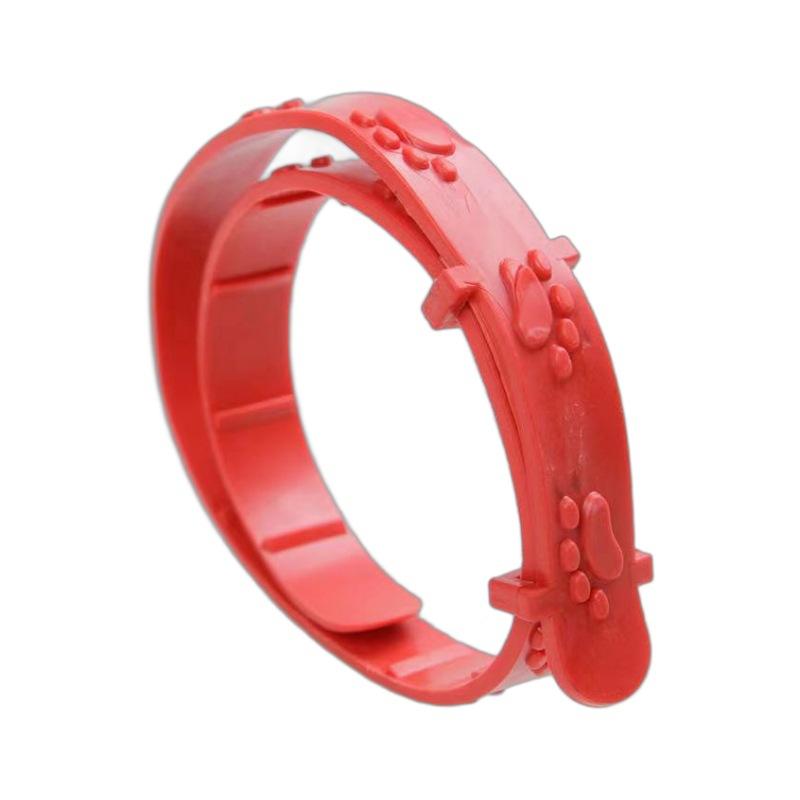 

Регулируемый Кот с Эффективным Удалением Блох Клещей Вшей Инсектицид Москитов Четверной Эффект 1PC красный