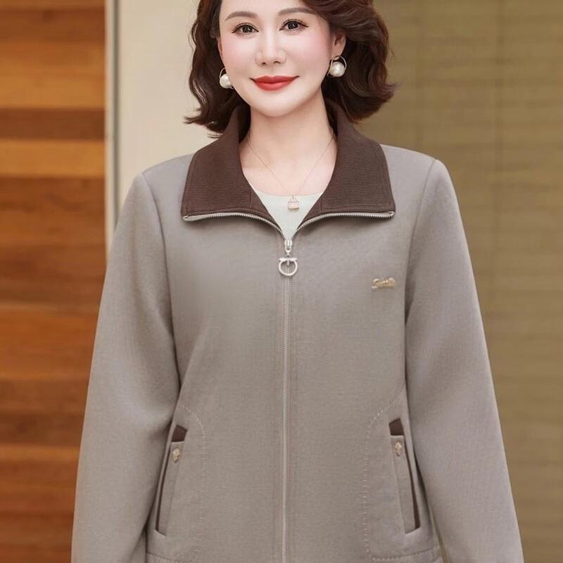 Yalu Women's Autumn Loose Woolen Lapel Jacket
