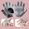 Wear Resistance Workout Glove Nonslip Breathable Workout Glove Fingerless Cycling Glove for Fitness and Training