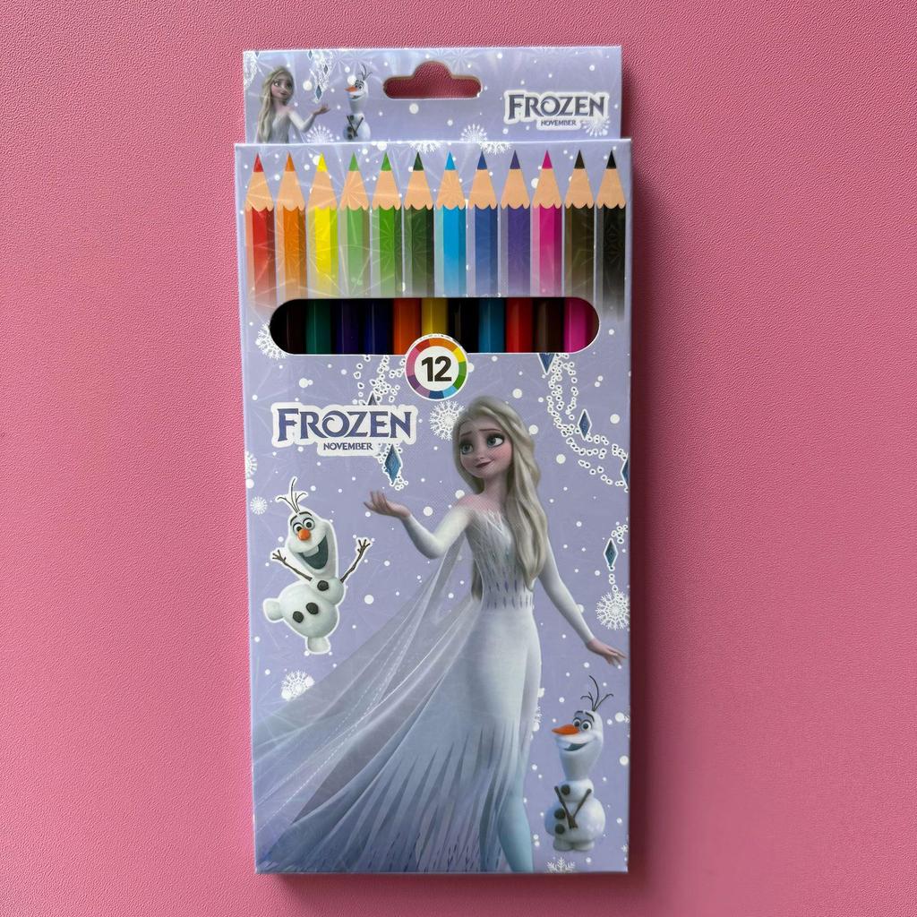 Zootopia 12-Color Cartoon Pencils: Judy & Nick Student Set