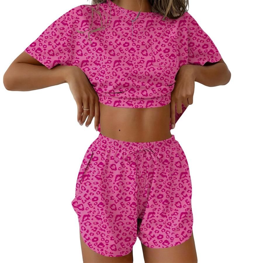 New Spring Summer Fashion Casual Home Clothes Y2K 2-Piece Set Women's Outfit