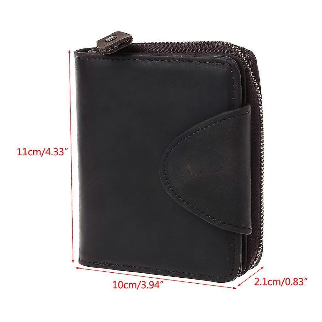 Men Leather Fashion Wallet Coin Purse Credit Card Holder Clutch Pocket Billfold