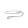 Ingemark Creative Glossy Irregular Water Drop Open Bangles for Women Men Punk Stackable Spring Arm Bracelets Couple Jewelry Gift