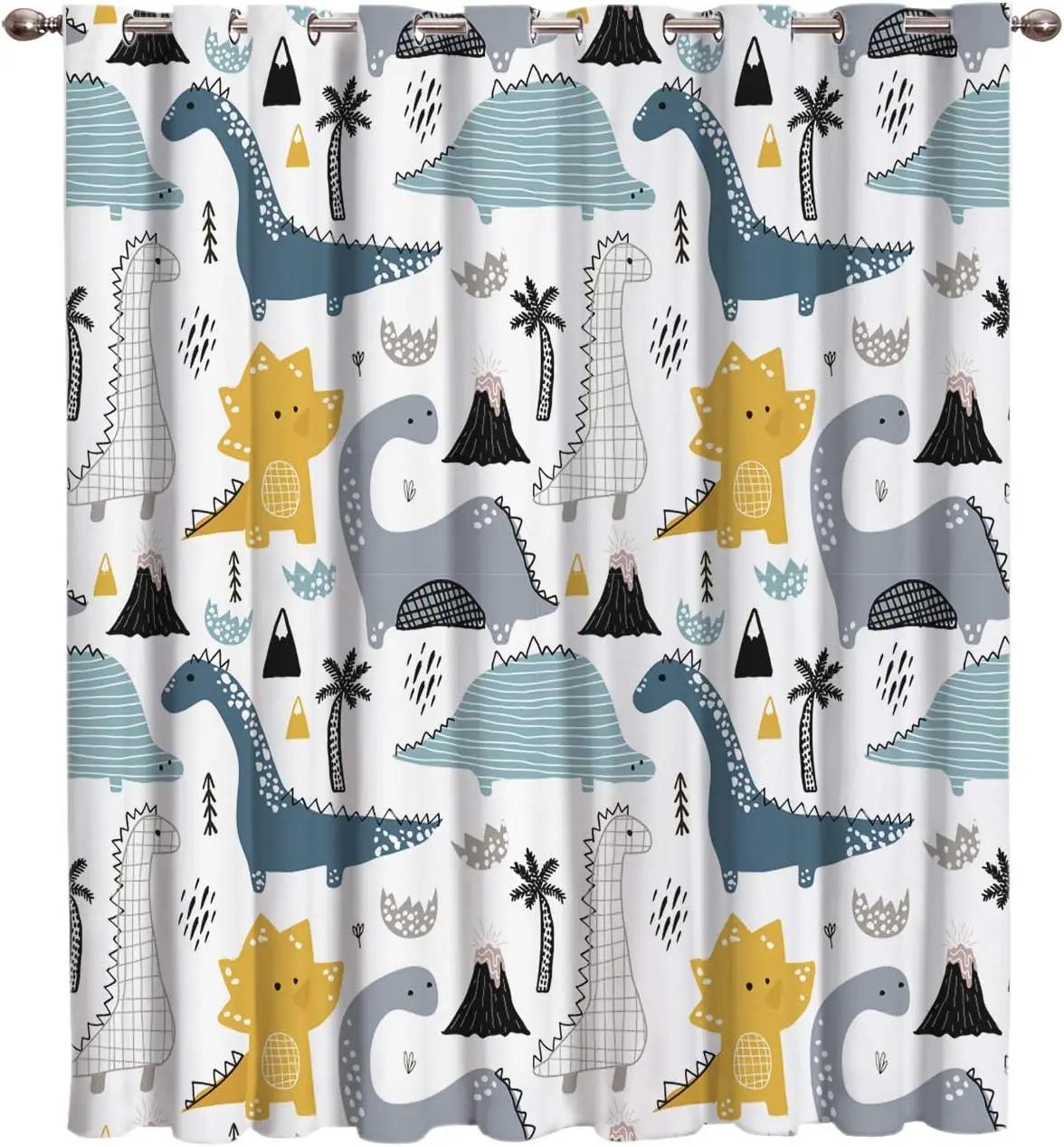 

Honey Bee Honeycomb Pattern Thick Blackout Home Curtain Cute Style Light Color Series High Shading Curtains Living Room Bedroom Window Curtain W55 X H120cm X 2&HOOK