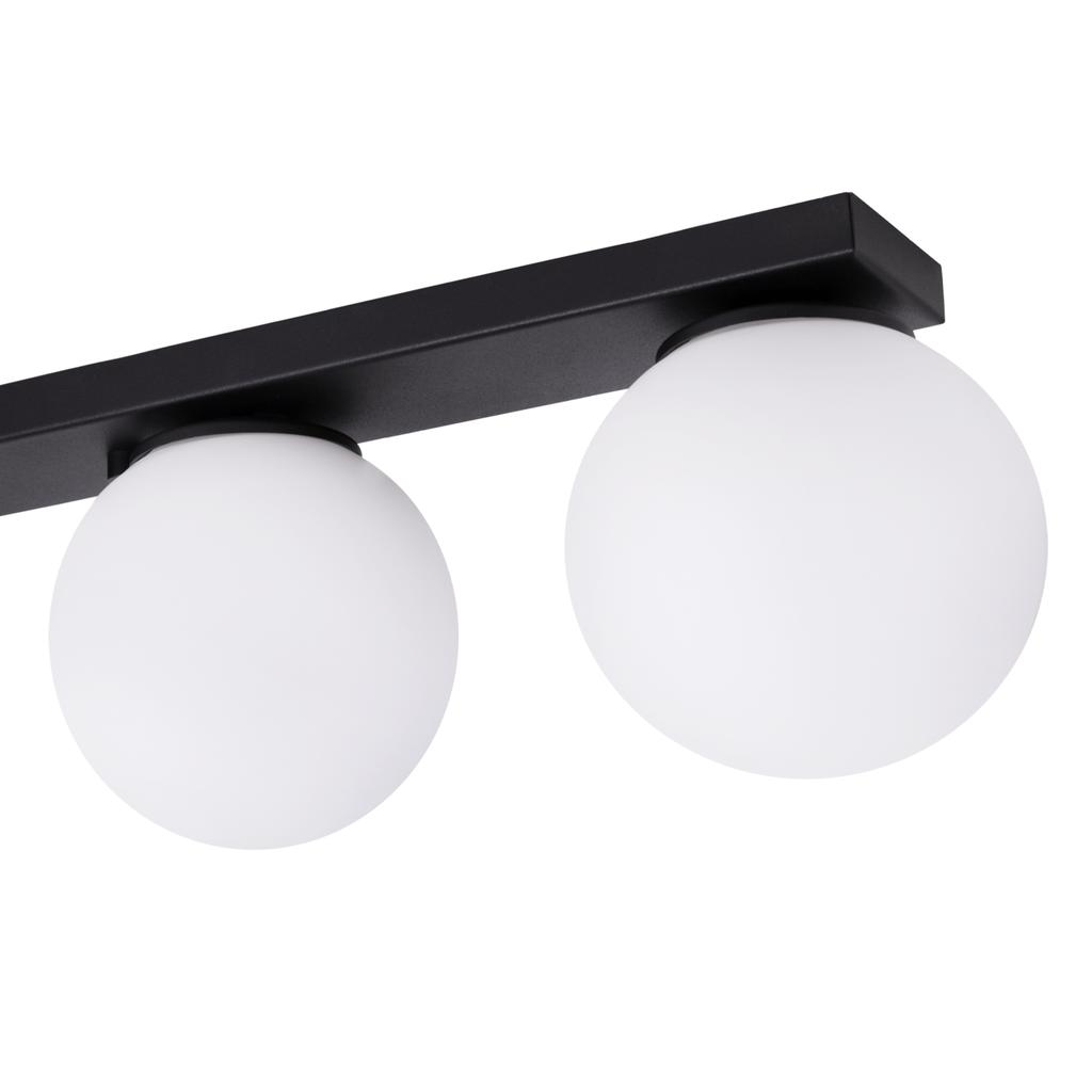 ALTA WHITE CEILING LAMP 3-FLAT WIDE BASE E14