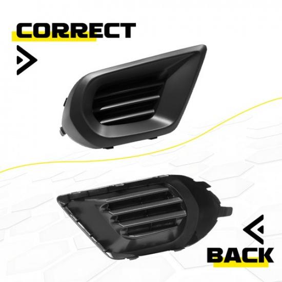 Fog Light Cover Bezel Front Right Fits 2014-2016 Subaru Forester 57731SG040