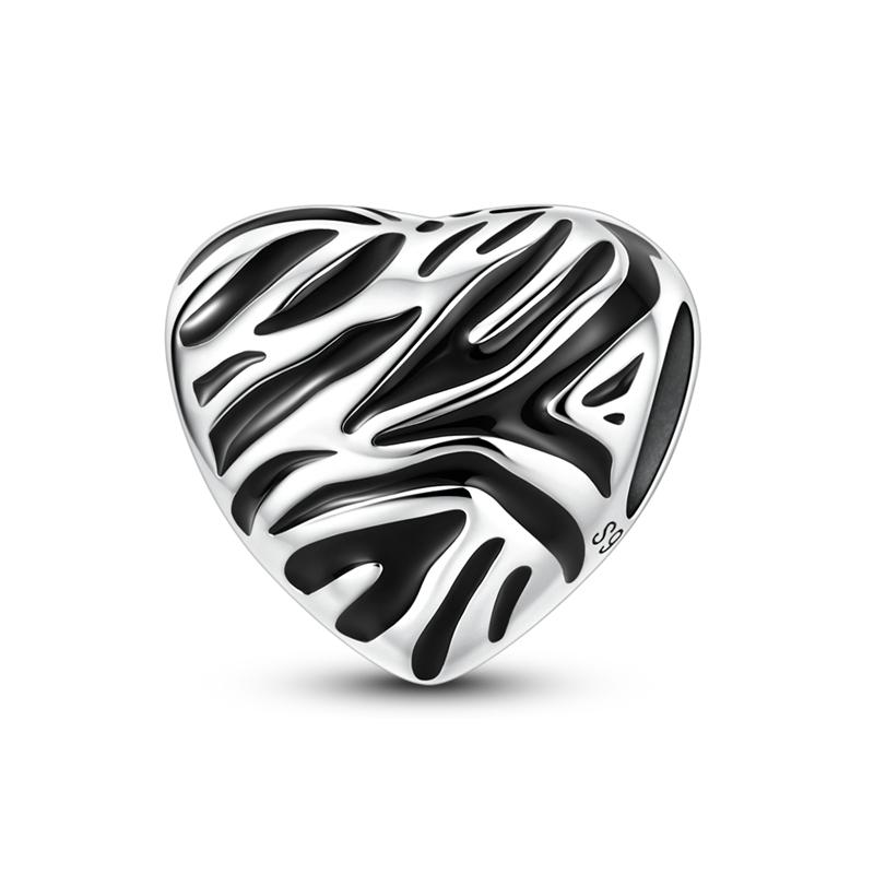 New Charms Pendant 925 Silver Sweet Bear Sun Moon Eyes Charms Beads Fit Bracelet Bangle Necklace For Women Jewelry Gift