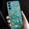 Van Gogh Painting Case For Samsung Galaxy S24 S23 Ultra S21 FE S20 S22 Ultra S10 Plus Starry Sky Cover Sunflower Almond Blossoms