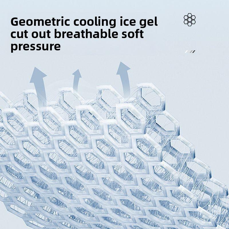 1PCS Summer Car Cooling Pad Universal Gel Ice Cushion with Ventilated Design for Breathable Synthetic Fiber for All Weather Use