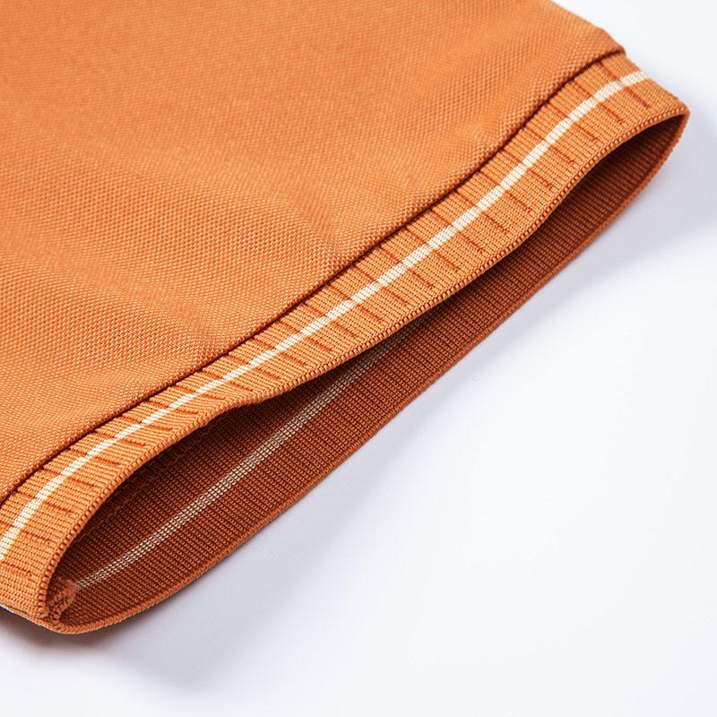 2025 Summer New Sport Casual Bee Embroidered Lapel T-shirt Moisture Wicking and Sweat Wicking Plus-size Polo Shirt