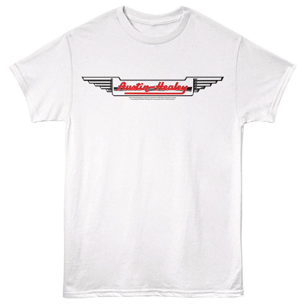 British Motor Heritage BMH Austin Healey Wings Logo Men T Shirt XL
