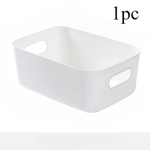 Multi-Functional Storage Boxes, Durable Plastic Organizers for Cosmetics, Snacks, Kitchen, Bathroom, Dorm - Office Supplies