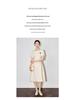 Elegant Spring Linen Dress - Women's Waist-Hugging, Refined Fashion