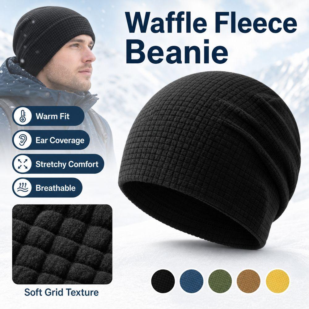 Windproof Winter Ski Hat Stretchy Breathable Cold Weather Hat New Windproof Beanie  Commuting