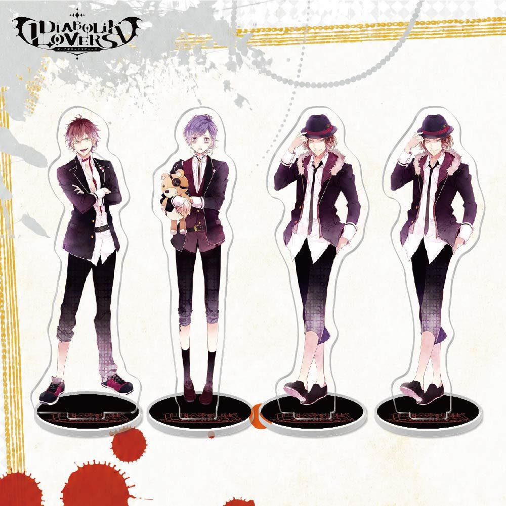 Anime game Devil Lover Reverse Roll Brother peripheral acrylic stand up Figure Stand Painted Desk Decor Ornament Gift