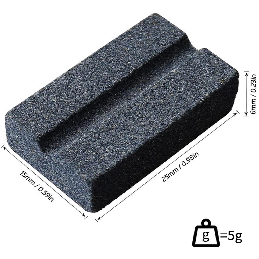 

V-Shaped Dart Whetstone Sharpener: Easy Polish, Deburr, Durable Dart Accessory