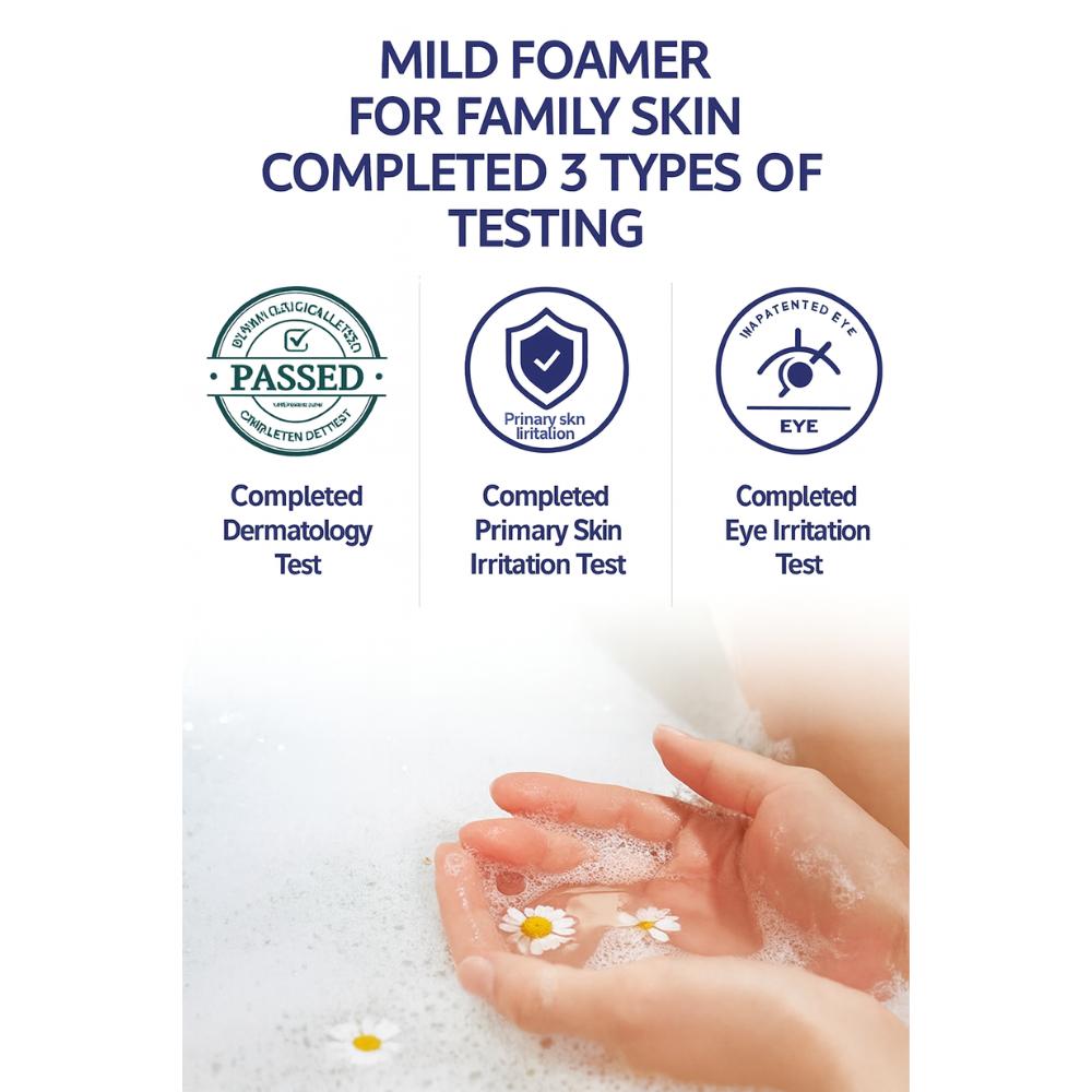 [Happy Bath] Hyaluron Cleansing Foam 200g (2 type)