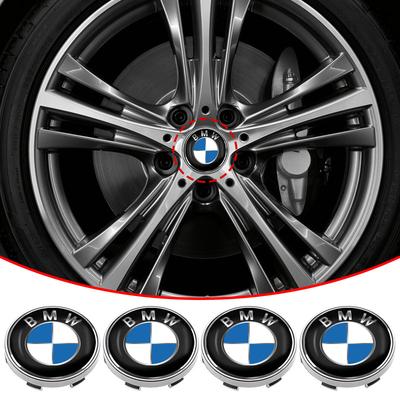 Auto Radmitte Nabenkappe Felgennabe Staubschutzabdeckung Emblem Aufkleber für E46 E90 E60 F10 F30 F20 E39 E36 X5 E70 F25 F15