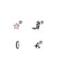 Vvv [Set] Funky Boots Star Piercing