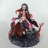 Anime Demon Slayer Sitting Kamado Nezuko Figure Scene Collection Decoration Desktop PVC Doll Model Toys Gift