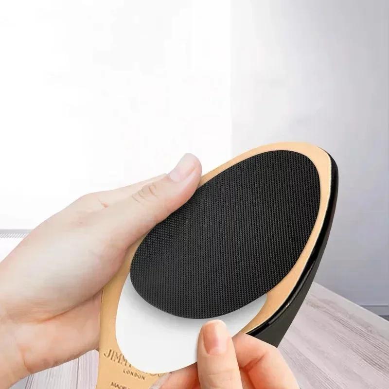 2/20Pcs Wear-Resistant Non-Slip Shoes Mat Self-Adhesive Sticker Forefoot High Heels High Heel Sole Protector Rubber Pads Cushion