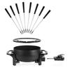 Tristar Appareil à fondue 1000w 8 fourchettes noir - fo-1107