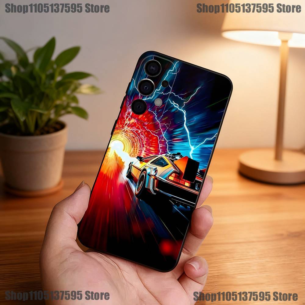 Movie Back To The F-Future Phone Case For Samsung S25,S24,S21,S22,S23,S30,Ultra,S20,Plus,Fe,Lite,5G Black Cover