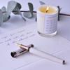 Laban Fine Nib Fountain F LABAN Antique Rose Pen, II, White, Gold, PF-9191-11WTATPG