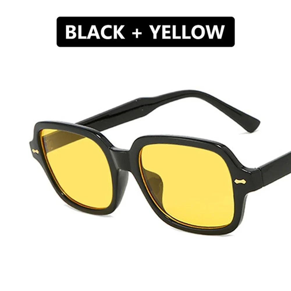 Vintage Small Frame Sunglasses Women Retro Oval Sun Glasses Korean Style Designer Brand Classic Eyewear for Driving Black