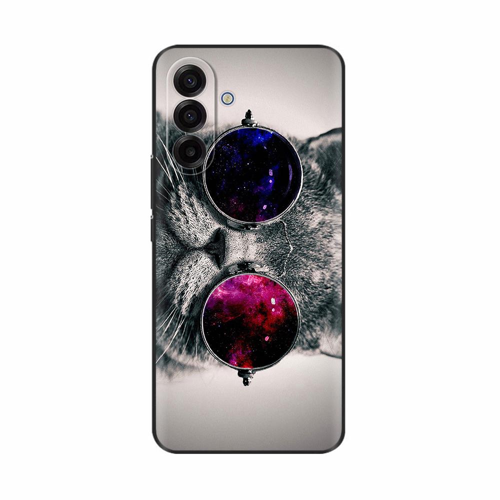 For Samsung Galaxy A17 Case Black TPU Back Cover Coque For Samsung A17 5G Phone Cases SM-A176B A 17 Soft Silicone Shells Fundas