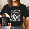 They Didnt Burn Witches Feminist Shirt Pro Choice TShirt Witchy Feminist Tee Womens Tshirts Double Sided Womens Rights Tops
