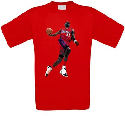 Darius Miles Basketball Los Angeles T-Shirt