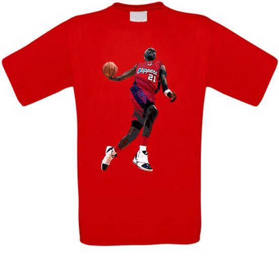 Darius Miles Basketball Los Angeles T-Shirt All Sizes L