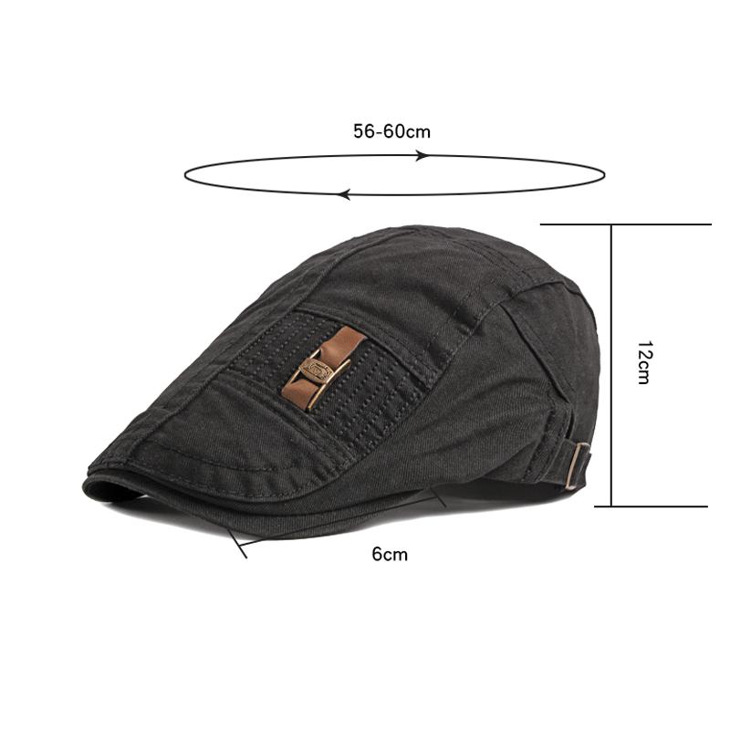 Avisguttluer for menn vår sommer høst bomullsberet britisk retro gatsby malerluer flatcaps gorro hombre boina ivy hatt