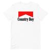 Country Boy Western Outlaw Cowboy Graphic Tee Shirt Unisex 100% Cotton T-shirt Mens Tees Top