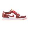 Jordan Air Jordan 1 Vintage Basketball Shoes Unisex Low top Red/White/Gold DC0774-182(Team889-)