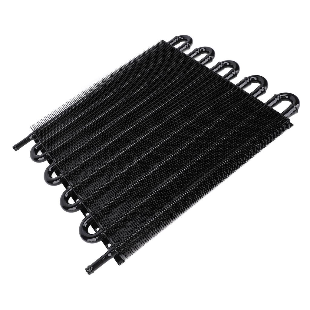 Transmission Oil Cooler 10 Row 395mm Aluminum Enhanced Fuel Efficiency Engine Oil Cooler Kit for 5 16in Transmission